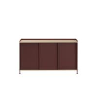 Muuto Enfold Sideboard - oak/deep red - 148 x 45 cm