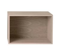 Muuto Étagère avec panneau Stacked 2.0. grand chêne