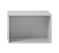 Muuto Étagère avec panneau Stacked 2.0. grand gris clair