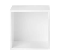 Muuto Étagère avec panneau Stacked 2.0. moyen blanc