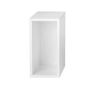 Muuto Étagère avec panneau Stacked 2.0. petit blanc
