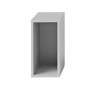 Muuto Étagère avec panneau Stacked 2.0. petit gris clair