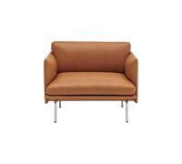 Muuto - Fauteuil rembourré Marron