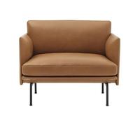 Muuto - Fauteuil rembourré Marron