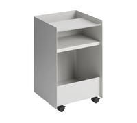 Muuto Folded Trolley desserte ouverte Grey 37.4x61.5x37.2 cm