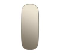 Muuto Miroir Framed grand Taupe-taupe. 118x44.5
