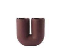 Muuto Kink Vase H26 Rouge Foncé