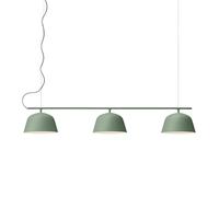 Muuto Lampe à suspension Ambit Rail Dusty green