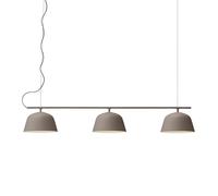 Muuto Lampe à suspension Ambit Rail Taupe
