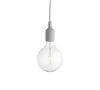 Muuto Lampe à suspension E27 gris clair