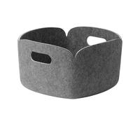 Muuto Panier de rangement Restore 28x28 cm Grey mélange
