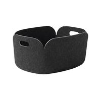 Muuto Panier de rangement Restore black melange (noir)