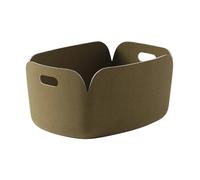 Muuto Panier de rangement Restore Brown Green
