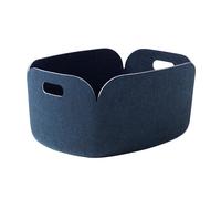 Muuto Panier de rangement Restore midnight blue (bleu)