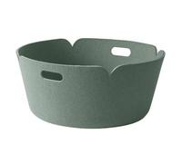 Muuto Panier de rangement Restore. rond dusty green (vert clair)