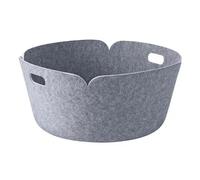 Muuto Panier de rangement Restore. rond gris