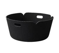 Muuto Panier de rangement Restore. rond noir