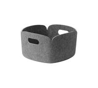 Muuto Panier de rangement Restore 28x28 cm Grey mélange