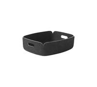 Muuto Panier de rangement Restore. petit black melange (noir)