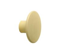 Muuto Dots Wood patère en bois Jaune-beige. Ø9 cm
