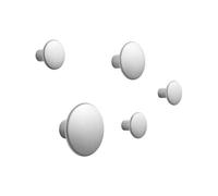 Muuto Patère The Dots métal lot de 5 aluminium