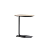 Muuto Relate Table Basse 60,5 cm Chêne/Noir