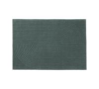 Muuto Relevo Rug Quattro tapis en laine Dark green. 170x240 cm