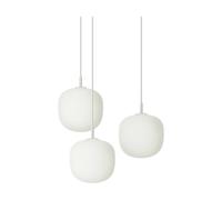Muuto Rime Pendant Cluster 3 suspension Blanc. Ø18 cm