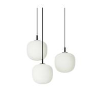 Muuto Rime Pendant Cluster 3 suspension Noir. Ø18 cm