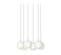 Muuto Rime Pendant Cluster 6 suspension Blanc. Ø12 cm