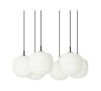Muuto Rime Pendant Cluster 6 suspension Noir. Ø25 cm