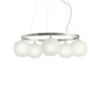 Muuto Chandelier Rime Aluminium gris
