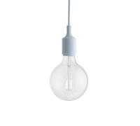 Muuto Suspension E27 LED dimmable 2500K 160 lm Ø12,5 cm Bleu clair