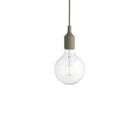 Muuto Suspension E 27 LED - vert olive