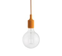 Muuto Suspension E27 – LED dimmable 2500K 160 lm Ø12,5 cm orange clair
