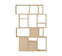 Muuto Système de rangement Stacked bibliothèque configuration 2 Chêne