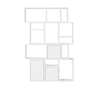 Muuto Système de rangement Stacked bibliothèque configuration 2 White