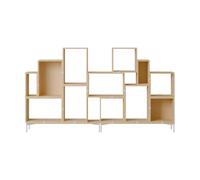 Muuto Système de rangement Stacked bibliothèque configuration 3 Chêne