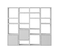 Muuto Système de rangement Stacked bibliothèque configuration 4 Grey