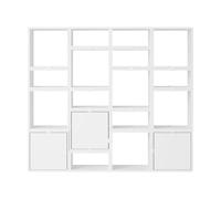 Muuto Système de rangement Stacked bibliothèque configuration 4 White