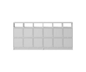 Muuto Système de rangement Stacked buffet configuration 1 Grey