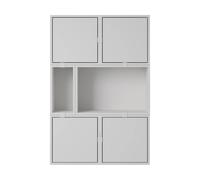 Muuto Système de rangement Stacked buffet configuration 4 Grey