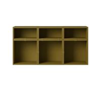Muuto Système de rangement Stacked buffet configuration 5 Brown green