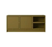 Muuto Système de rangement Stacked hall d'entrée configuration 2 Brown green