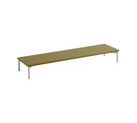 Muuto Système de rangement Stacked podium avec base tube Brown green-grey