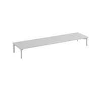 Muuto Système de rangement Stacked podium avec base tube Grey/Grey