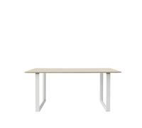 Muuto Table à manger 70/70 170x85 cm Oak veneer-Plywood-White