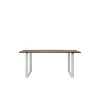 Muuto Table à manger 70/70 170x85 cm Solid smoked oak-Grey