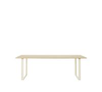 Muuto Table à manger 70/70 225x90 cm Solid oak-Sand
