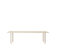 Muuto Table à manger 70/70 255x108 cm Oak veneer-Plywood-Sand